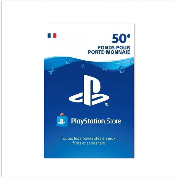 Carte PSN 50€ Carte Cadeau PlayStation [Code par Email]