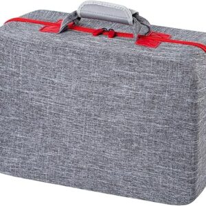 Doans - Étui de transport pour PS5 - Sac de rangement pour accessoires de console PS5 - Étanche et résistant aux chocs - EVA